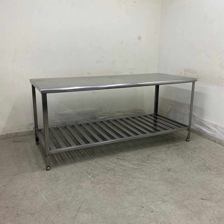 ����š� A09942 �����   ���ƥ�쥹 ��ȥơ��֥� W1800 x D750 �� H800 mm���ڶ�̳�ѡۡڿ�˼�ѡۡڲȺ⤪�ޤ����ء�