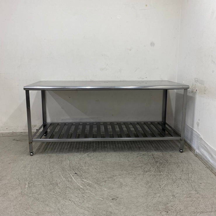 ����š� A09942 �����   ���ƥ�쥹 ��ȥơ��֥� W1800 x D750 �� H800 mm���ڶ�̳�ѡۡڿ�˼�ѡۡڲȺ⤪�ޤ����ء�