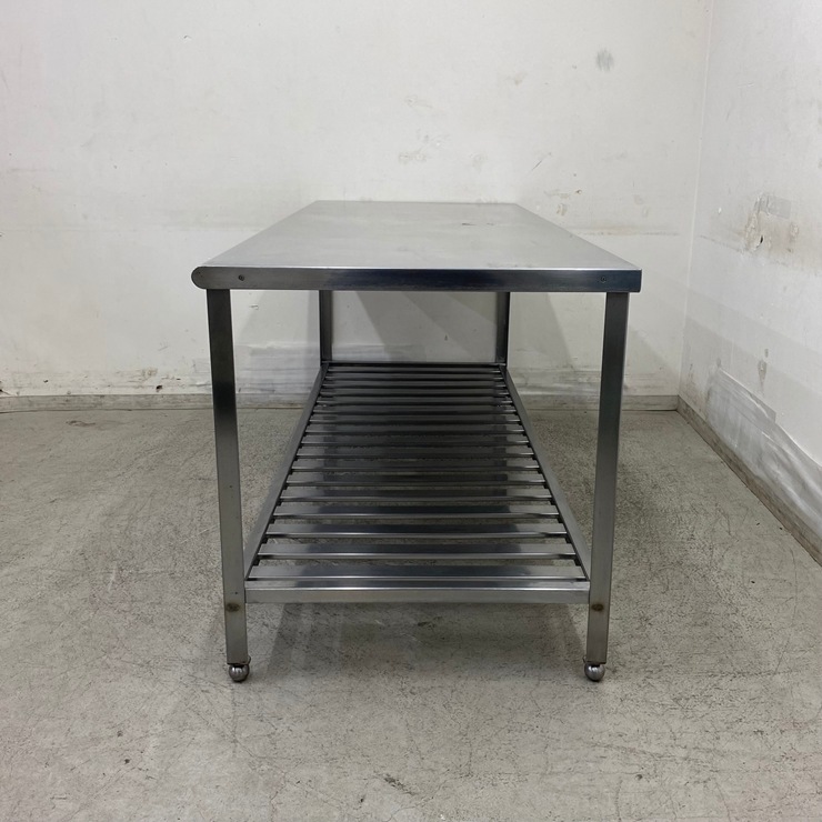 ����š� A09942 �����   ���ƥ�쥹 ��ȥơ��֥� W1800 x D750 �� H800 mm���ڶ�̳�ѡۡڿ�˼�ѡۡڲȺ⤪�ޤ����ء�