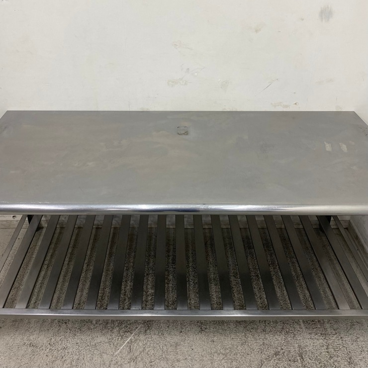 ����š� A09942 �����   ���ƥ�쥹 ��ȥơ��֥� W1800 x D750 �� H800 mm���ڶ�̳�ѡۡڿ�˼�ѡۡڲȺ⤪�ޤ����ء�