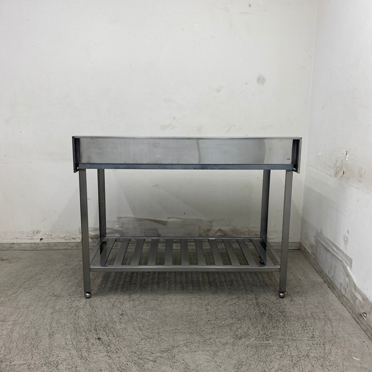 ����š� A09924 ����� �Хå���������   ���ƥ�쥹 ��ȥơ��֥� W1200 x D600 �� H800(+150) mm���ڶ�̳�ѡۡڿ�˼�ѡۡڲȺ⤪�ޤ����ء�