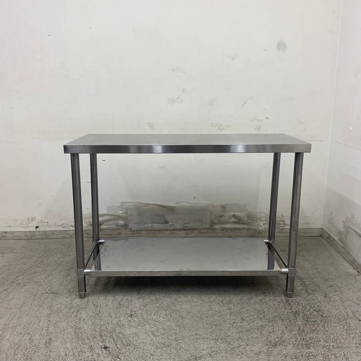 ����š� A09914 �����   ���ƥ�쥹 ��ȥơ��֥� W1100 x D450 �� H800 mm���ڶ�̳�ѡۡڿ�˼�ѡۡڲȺ⤪�ޤ����ء�
