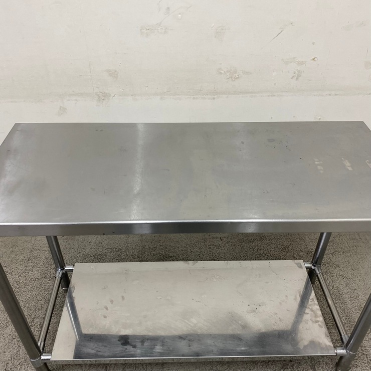 ����š� A09914 �����   ���ƥ�쥹 ��ȥơ��֥� W1100 x D450 �� H800 mm���ڶ�̳�ѡۡڿ�˼�ѡۡڲȺ⤪�ޤ����ء�