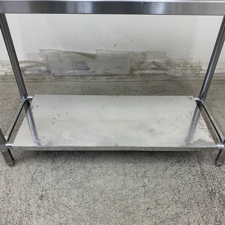 ����š� A09914 �����   ���ƥ�쥹 ��ȥơ��֥� W1100 x D450 �� H800 mm���ڶ�̳�ѡۡڿ�˼�ѡۡڲȺ⤪�ޤ����ء�
