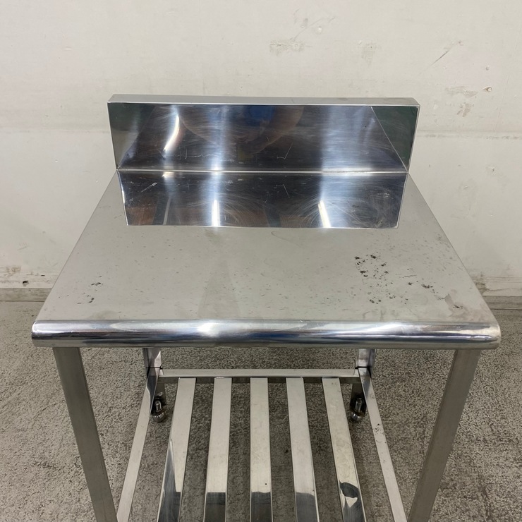 ����š� A09922 ����� �Хå���������   ���ƥ�쥹 ��ȥơ��֥� W650 x D600 �� H800(+150) mm���ڶ�̳�ѡۡڿ�˼�ѡۡڼ־��Ϥ����ϱĶȽ�ߤ��
