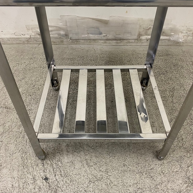 ����š� A09922 ����� �Хå���������   ���ƥ�쥹 ��ȥơ��֥� W650 x D600 �� H800(+150) mm���ڶ�̳�ѡۡڿ�˼�ѡۡڼ־��Ϥ����ϱĶȽ�ߤ��