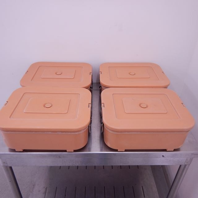 AIHO　AiHOT　角型二重食缶　恐らく7L　ステンレス製【ハンズクラフト下関店】 角型二重食缶“AiHOT”［ステンレス製／樹脂製］ | 再加熱調理機・その他