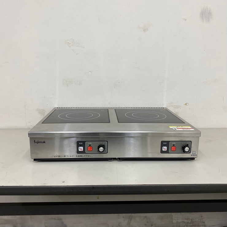 ����š� A09053 IH����� 2Ϣ 2.5kW��2 �ե��ޥå� FIC604550 ñ��200V����2���󥻥�� ��60cm���ڶ�̳�ѡۡڿ�˼�ѡۡ��ݾ�ͭ��