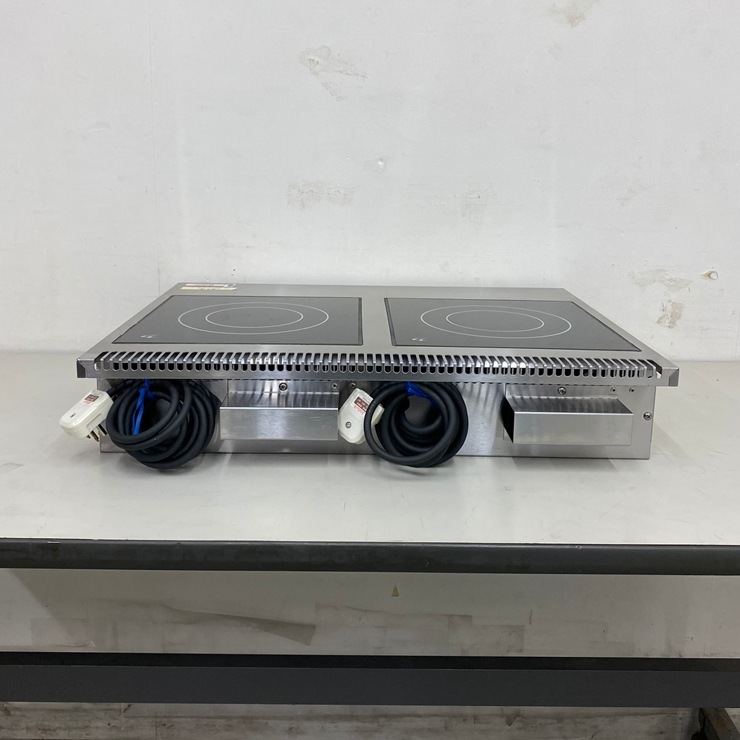 ����š� A09053 IH����� 2Ϣ 2.5kW��2 �ե��ޥå� FIC604550 ñ��200V����2���󥻥�� ��60cm���ڶ�̳�ѡۡڿ�˼�ѡۡ��ݾ�ͭ��