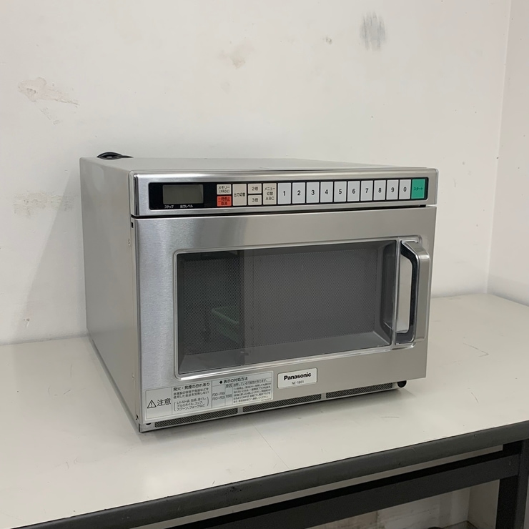 中古 パナソニック NE-1801電子レンジ 業務用【単相200V】 2014年製 