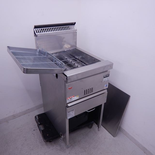 中古】 A01595 ガスフライヤー マルゼン MGF-C18J 2013年製 都市ガス