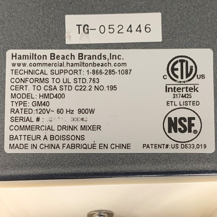 ���Ͳ����ۡ���š� A08067 �ɥ�󥯥ߥ����� �ϥߥ�ȥ�ӡ��� HMD400  ��巿 100V 60Hz(������)���ѡ��ڶ�̳�ѡۡڿ�˼�ѡۡ��ݾ�ͭ��