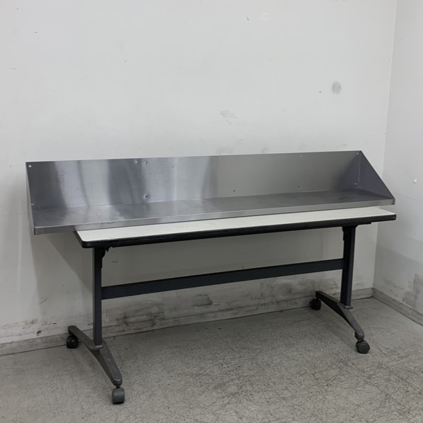 中古】 A08503 平棚 ステンレス棚 W1800 x D300 x H250 mm 【業務用