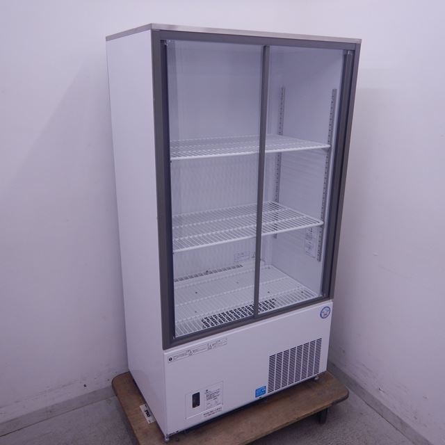 フクシマ 冷蔵リーチインショーケース 中古 CRU-080GLWSR 205L 100V ...