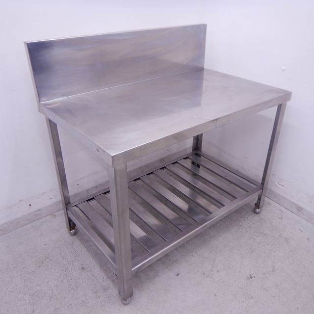 コンロ台 中古 W900×D550×H680(+220) バックガードあり | 板金（シンク