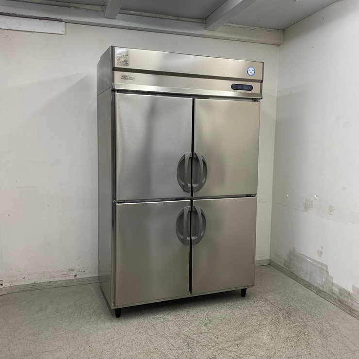 中古】 A08785 縦型冷凍冷蔵庫 1凍3蔵 フクシマ ARN-121PMD 3相200V 幅
