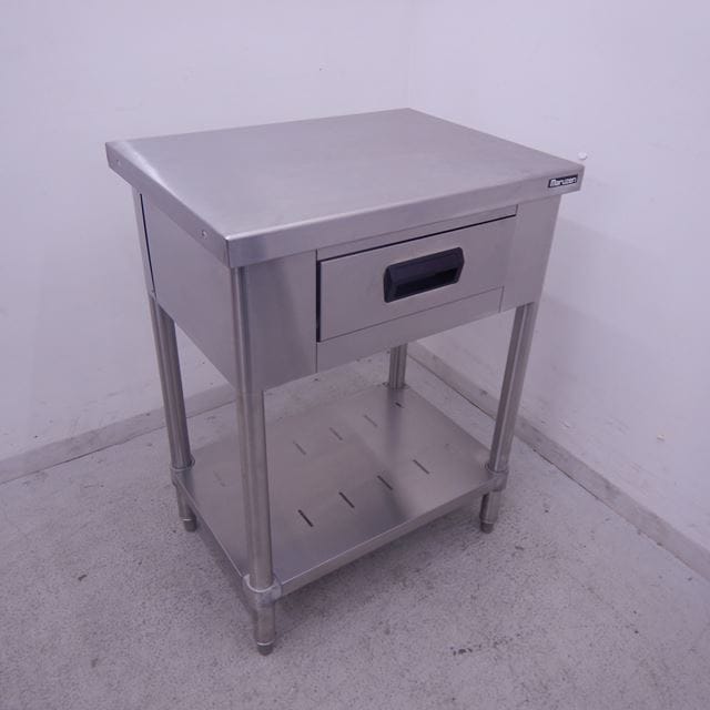 マルゼン 作業台 中古 W600×D450×H800mm 引き出し付き | 板金（シンク 