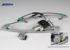 ウインドウレギュレーター　　フロント左（モーター付）＜1998-2000　キャデラック　セビル(SLS・STS）4.6Ｌ＞純正品