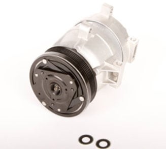 エアコン　コンプレッサー（クラッチ付属）＜1996-2001　ポンティアック　グランダム　2.4L＞純正リビルト品