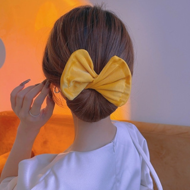 デフトバン お団子 ヘアアクセサリー ヘアメーカー レディース 韓国 かわいい