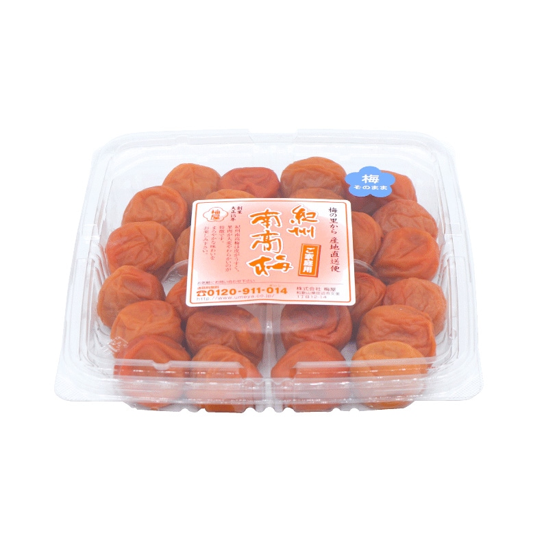 琉同梱　価格　梅3株セット ご家庭用 梅そのまま 450gをお取り寄せ｜梅屋 公式オンラインショップ