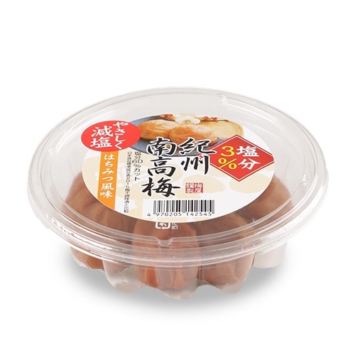 紀州南高梅塩分3％はちみつ風味 110gをお取り寄せ｜梅屋 公式