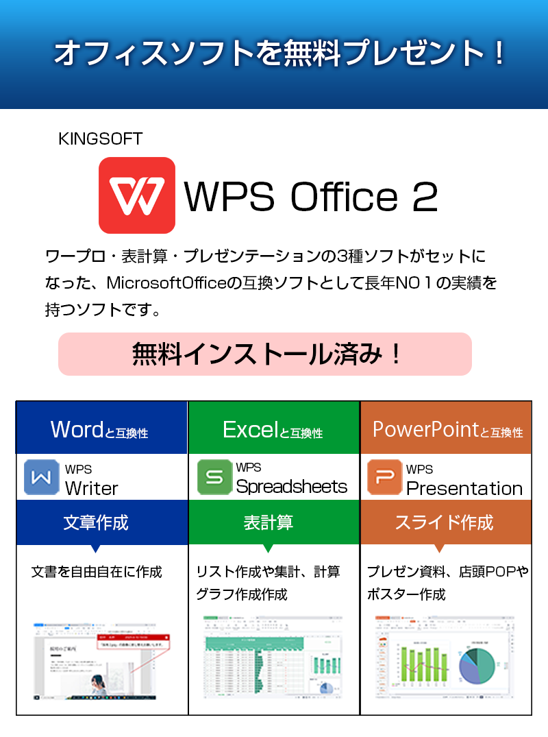 �ڥ�ե��ӥå����Panasonic �ѥʥ��˥å� Let's note ��åĥΡ��� CF-SZ6 12.5�� Core i5 7300U@2.60GHz ��7���� / ����8GB / SSD1TB / �ƥ󥭡�/ kingsoft office2 for windows)