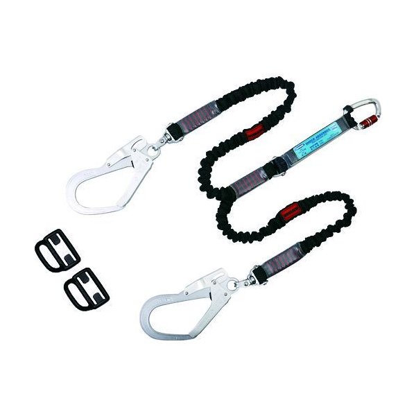 藤井電工 THL2-NV93SV-21KS-2R23 ハーネス用ツインランヤードのみ 