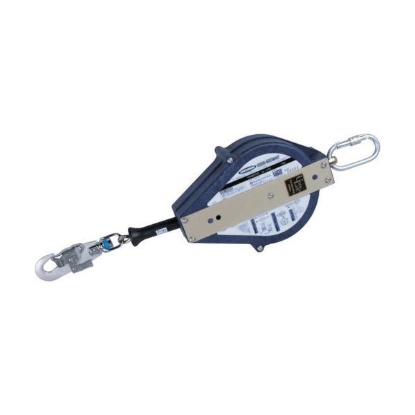 FUJII/藤井電工 TSUYORON ウルトラロック15メートル 台付・引寄ロープ付 UL-15S-BX 藤井電工 ウルトラロック15M 安全ブロック 製品情報 | 仮設用 墜落防止