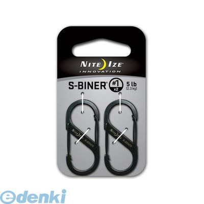 NITE IZE 0094664008373 �����ӥʡ� NI00837 �֥�å������� NITEIZE �ʥ��ȥ����� �����ࡼ�� S-Biner SB1-2PK-01 NITE-IZE