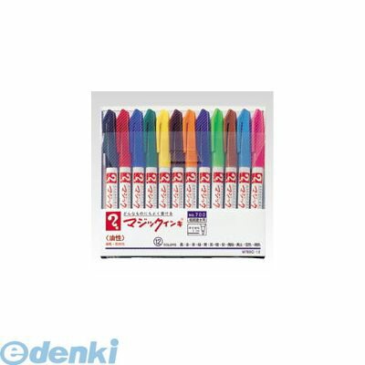 (業務用30セット) 寺西化学工業 マジックインキ M700C-12 極細 12色セット