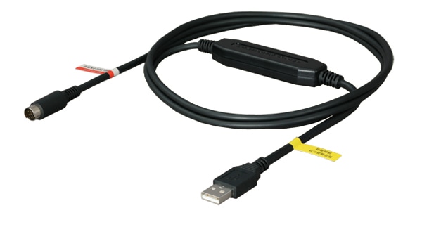 三菱シーケンサ対応インタフェースコンバータ RS-42側コネクタ変換ケーブル