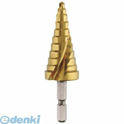 TOP ESD630SG 電動ドリル用六角シャンクスパイラルステップ TOP ESD630SG 電動ドリル用六角シャンクスパイラルステップ