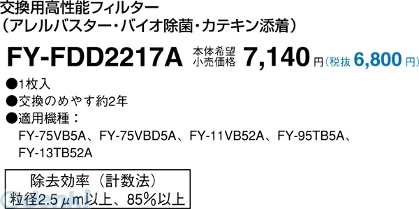 �ѥʥ��˥å��Ź� ��FY-FDD2217A�� ��Ĵ�����ƥ�