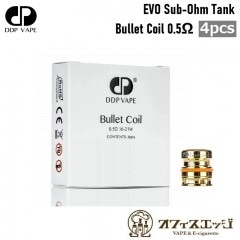 DDP Vape EVO Sub-Ohm Tank 22mm ѥBullet Coilۡ0.5ۡ4ۡڥ᡼̵ۥڥ ŻҥХ ȥޥ ֥   Хå   [C-67]