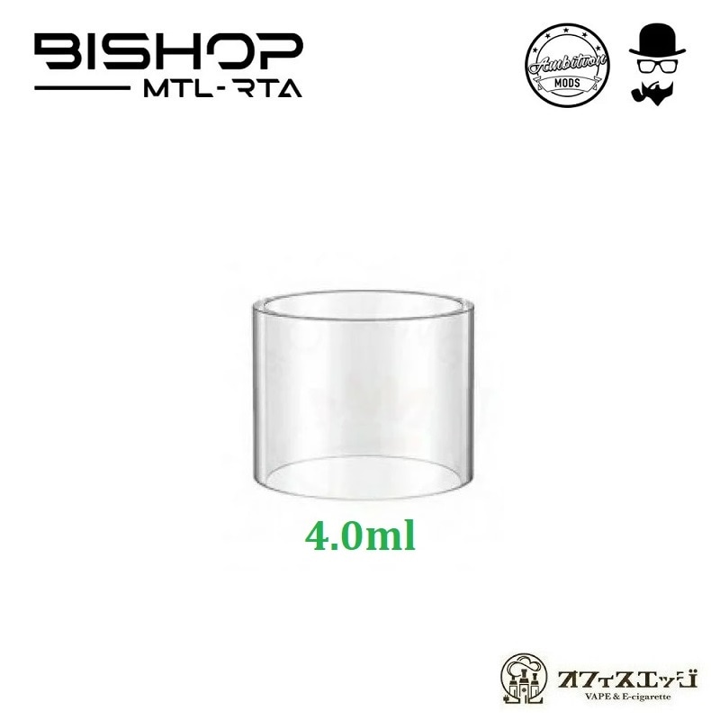 Ambtiion Mods Bishop �� ���ꥢ���饹���塼�� 4.0ml/����ӥ�����å�/�ӥ���å�/Bishop MTL RTA ���ڥ� ͽ�� [Y-9]