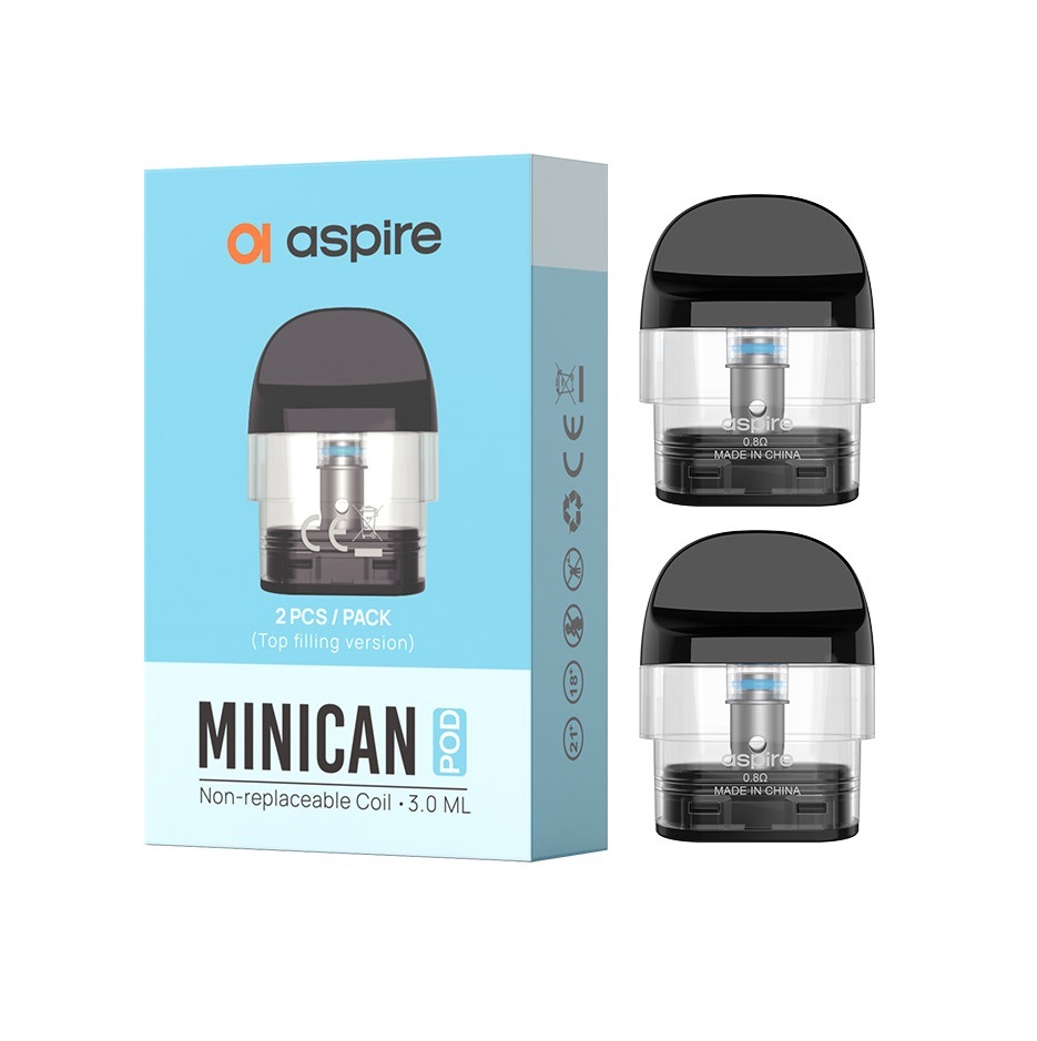 Aspire Minicanシリーズ Podカートリッジ Minican+ Minican2 ミニカン