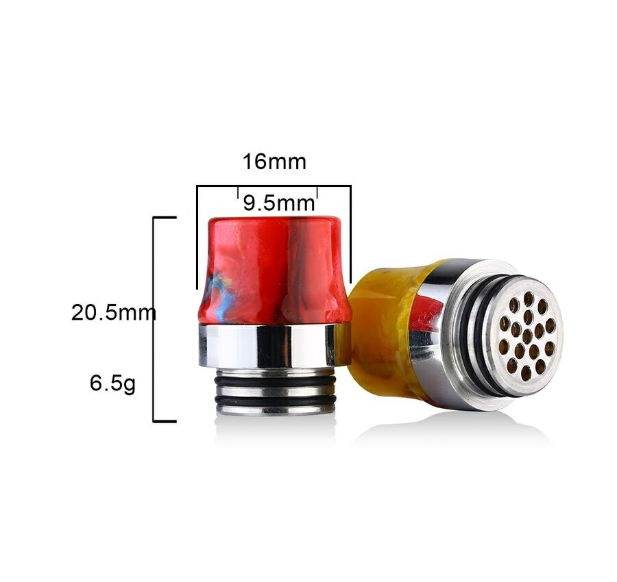 810規格】16穴エアーホールドリップチップ ベイプ 電子タバコ 吸い口