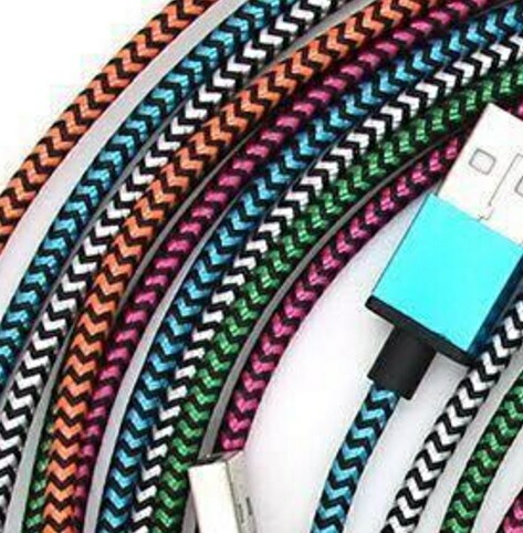 4色セット】ロングタイプ 95cm Micro USB Type-B ケーブル マイクロUSB