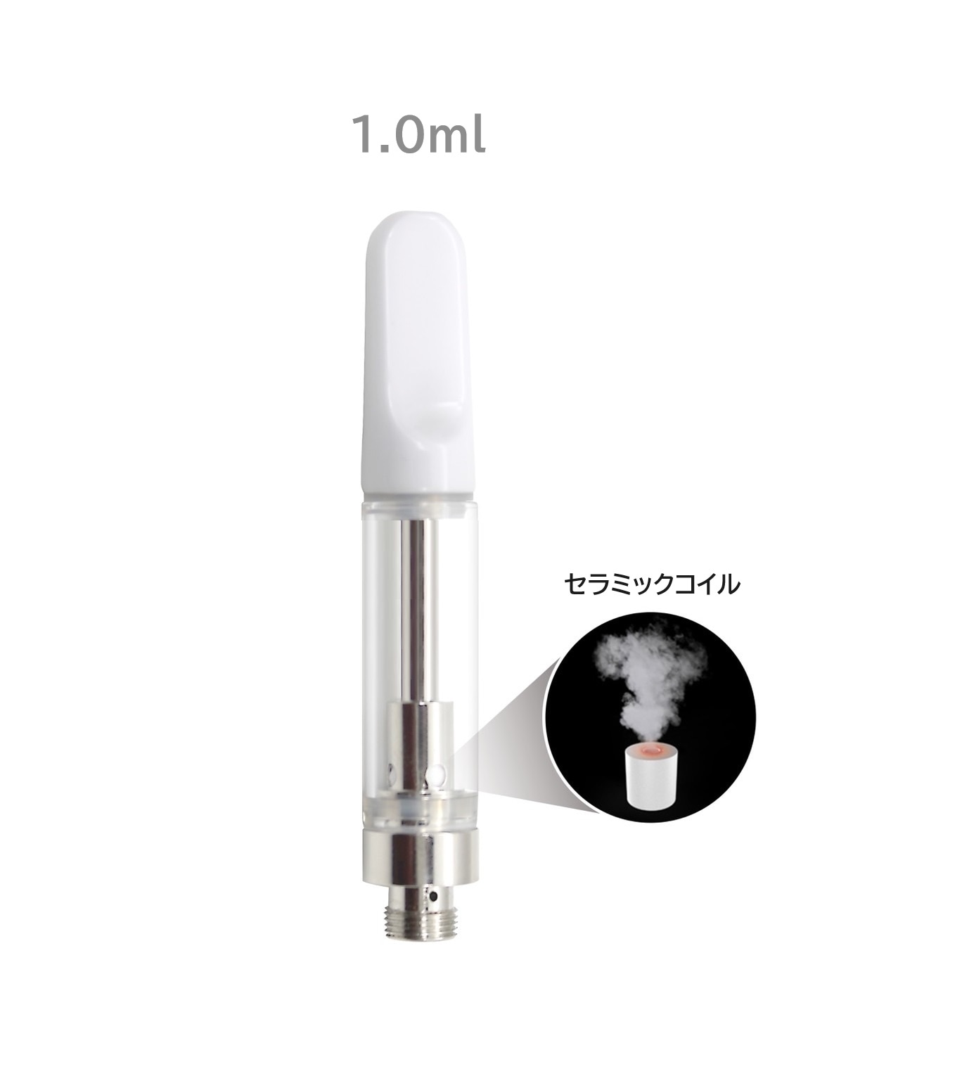 アトマイザー付き ももたろCBDバッテリー】CBD CNB バッテリー 