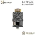 DJV RDTA V2 - Nocturnal Sigil RDTA 26mm vape ���ȥޥ����� ���� �٥��� �Żҥ��Х� �ǥ����륳���� VEEPON [Y-43]