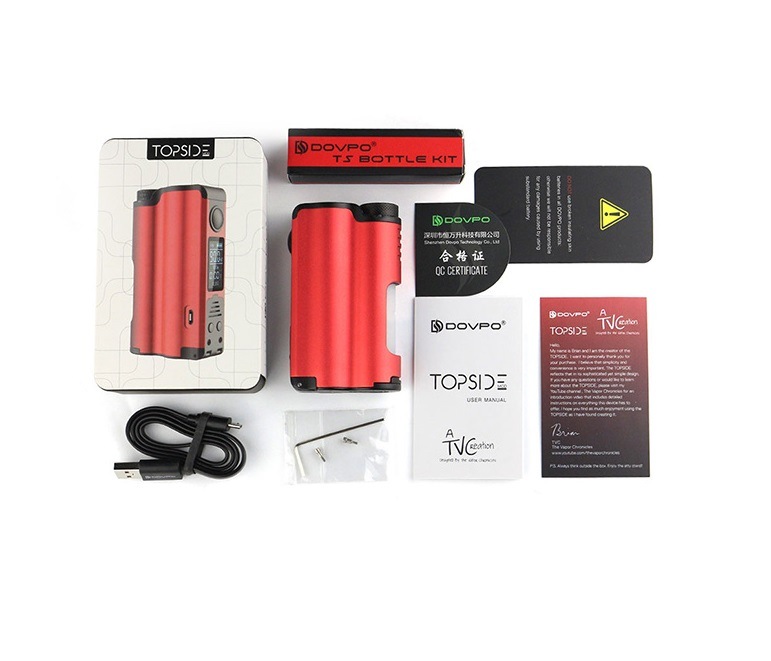 DOVPO Topside 90W Top Fill TC Squonk MOD 電子タバコ