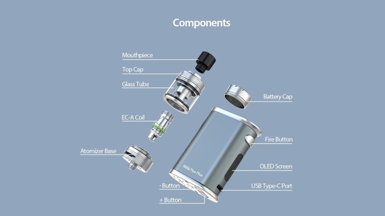 Eleaf iStick Pico Plus 75W Melo 4S ���󥯥��å�/�������ƥ��å��ԥ��ץ饹/�����꡼��/�٥��� ���� �Żҥ��Х� vape mod �ǥХ��� ���ȥޥ����� [E-15]