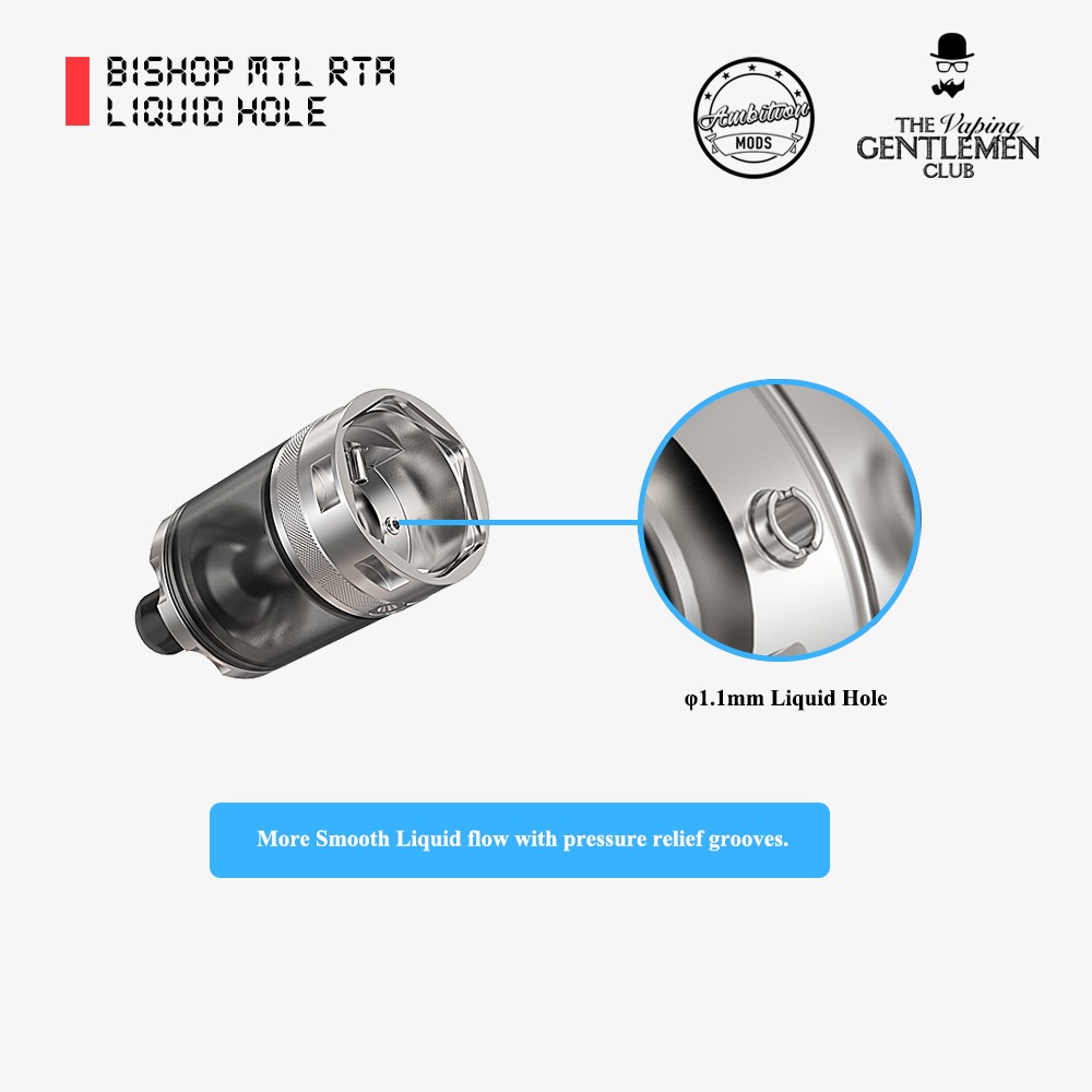 Ambtiion Mods Bishop MTL RTA 22mm/4.0ml/アンビションモッズ
