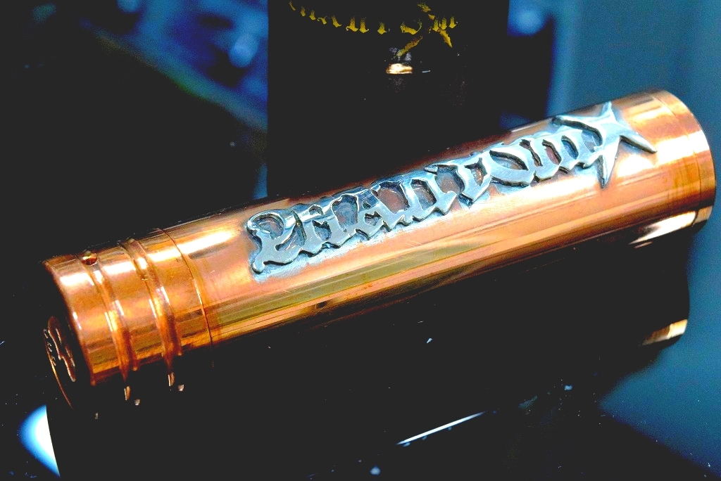 TEAM PHANTOM】phantomX カッパーチューブ24mm シルバー925ロゴ入り
