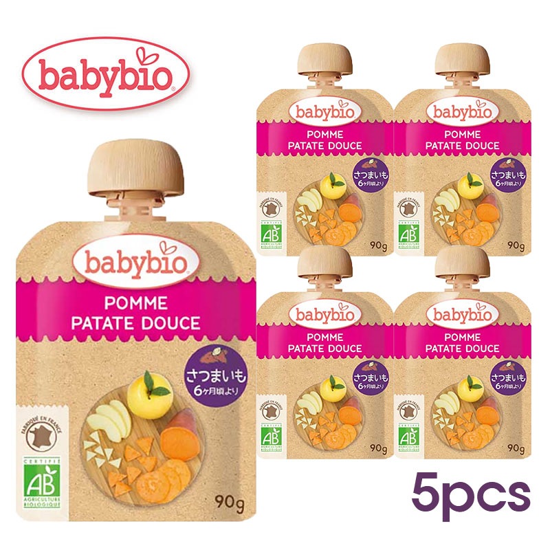 babybio �٥ӡ��ӥ� �٥ӡ����ࡼ���� ���Ĥޤ����90g�ˡڥߥȥ���6�������5�ĥ��åȡ�