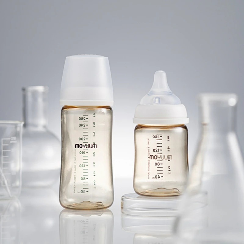 moYUUM(����) �ڥ����륤���� PPSU Ӯ���ӡۥ��ꥳ���� Ӯ���� ������ 80ml 170ml 270ml ������� �л����ե� BPA��BPF��BPS��EA�ե꡼