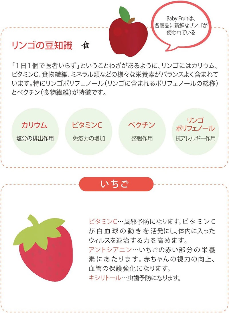 ��Frulla��Baby Fruit �ե������٤�8�ĥ��åȡ� �٥ӡ��ե롼�� �������˥å����ࡼ����