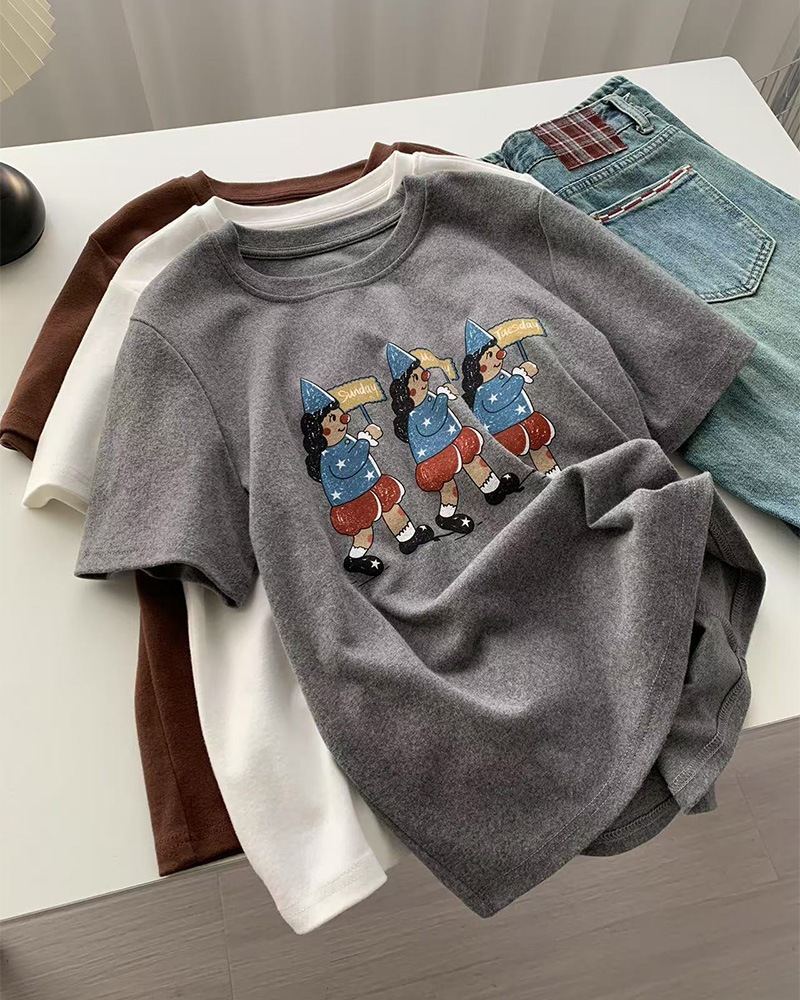 �ץ���T����� ��ǥ����� ������ Ⱦµ �ץ��� ���롼�ͥå� �ݼ� �ȥåץ�