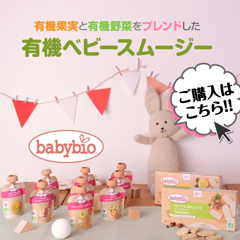 babybio �٥ӡ��ӥ� �٥ӡ����ࡼ���� �Хʥʡ����ӡ�90g�ˡڥߥȥ���6�����